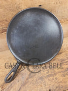 Griswold #9 Round Griddle with Large Block Logo 609. Beautiful swirls!! - Griddle