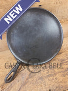 Griswold #9 Round Griddle with Large Block Logo 609. Beautiful swirls!! - Griddle
