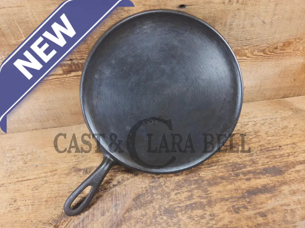 Griswold #9 Round Griddle with Large Block Logo 609. Beautiful swirls!! - Griddle