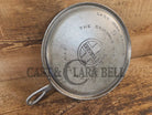 Griswold #9 Round Griddle with Large Block Logo 609. Cool Patina from bottom nickel finish - Griddle