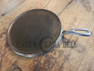 Griswold #9 Round Griddle with Large Block Logo 609. Cool Patina from bottom nickel finish - Griddle
