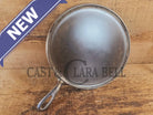 Griswold #9 Round Griddle with Large Block Logo 609. Cool Patina from bottom nickel finish - Griddle