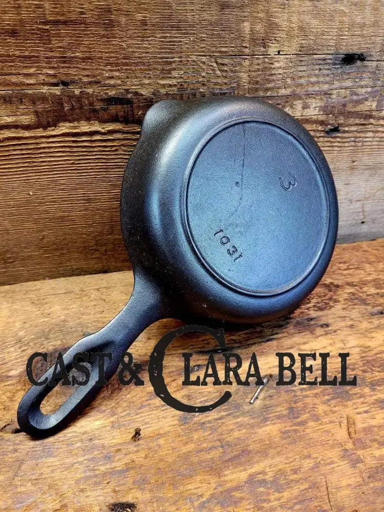 Griswold Iron Mountain #3 Cast Iron Egg Skillet with Heat Ring 1031 SC24