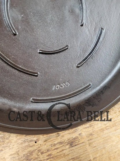 Griswold Iron Mountain Series #8 Cast Iron Skillet Lid. Gorgeous! Skillet