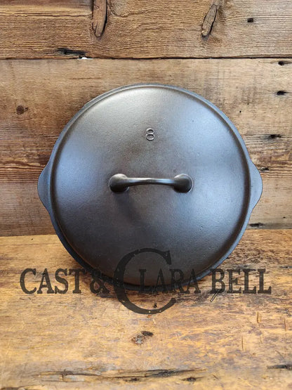 Griswold Iron Mountain Series #8 Cast Iron Skillet Lid. Gorgeous!