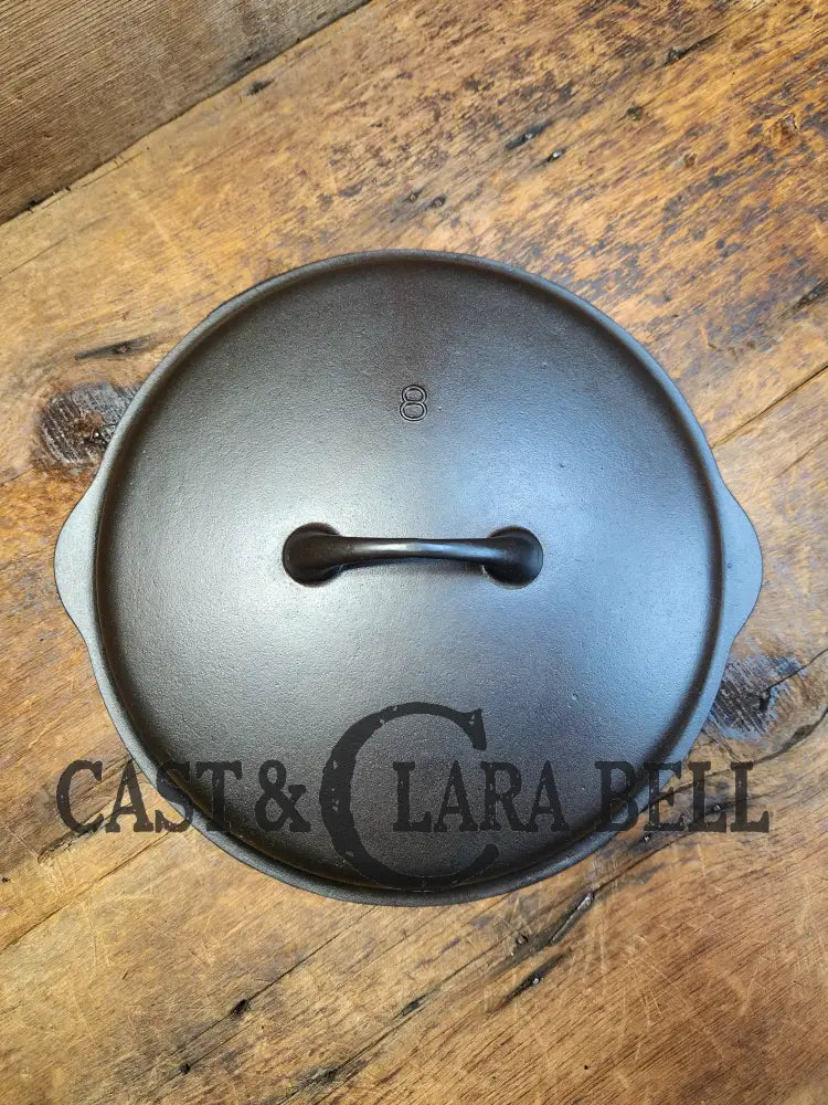 Griswold Iron Mountain Series #8 Cast Iron Skillet Lid. Gorgeous!