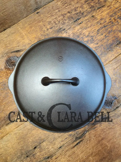 Griswold Iron Mountain Series #8 Cast Iron Skillet Lid. Gorgeous!