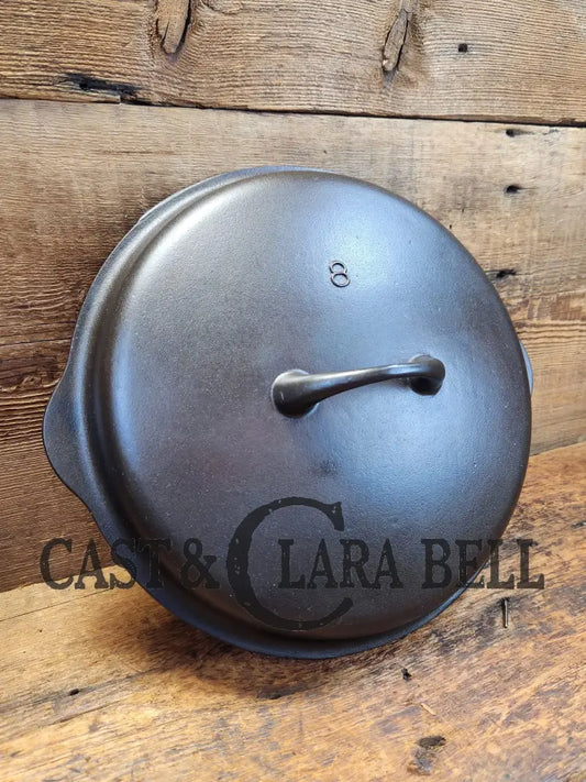 Griswold Iron Mountain Series #8 Cast Iron Skillet Lid. Gorgeous!