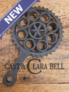 Griswold made ’Decorative Round’ large table trivet. #1902. Perfect everyday table trivet or gift! Dutch Ovens Trivets