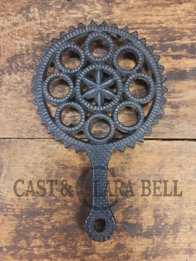 Griswold made ’Hex Gear’ large table trivet. #1727 perfect for your kitchen or dinner table! - Dutch Ovens Trivets &