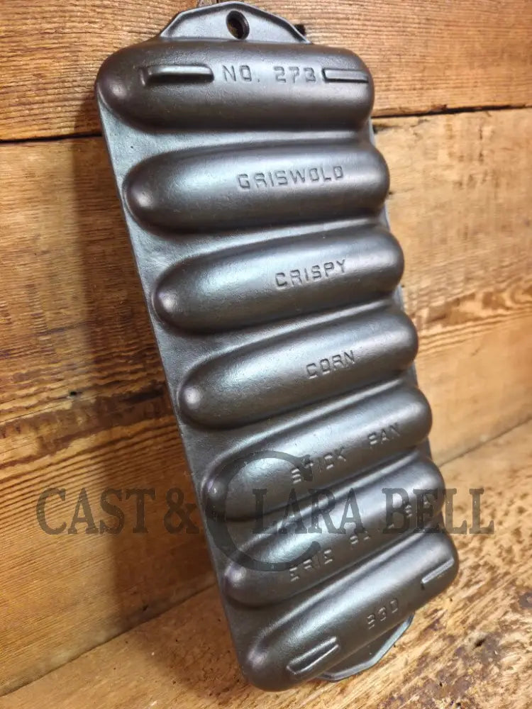 Griswold No. 273 Crispy Corn Stick Cast Iron Pan Bakeware