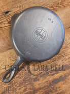 1940’s Griswold No. 3 Cast Iron Egg Skillet with Small Block Logo 709 D - Skillet