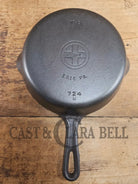 1930’s Griswold No. 5 Saute Skillet Small Logo Grooved Handle Smooth Bottom 724 M. Restored and Ready to Use! Skillet