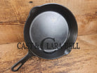 Griswold No. 7 Cast Iron Skillet with Small Block Logo and Grooved Handle 701 Skillet