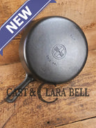 Griswold No. 7 Cast Iron Skillet with Small Block Logo and Grooved Handle 701 Skillet