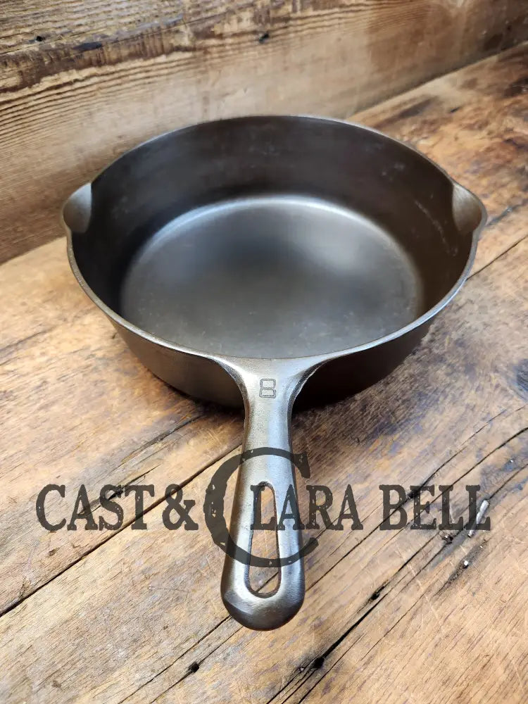 Griswold No. 8 Cast Iron ’Deep Skillet’ With Small Block Logo 777 B Sc24