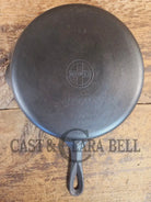 Griswold No. 8 Cast Iron Skillet with Small Block Logo and Smooth Bottom 704 L - Skillet