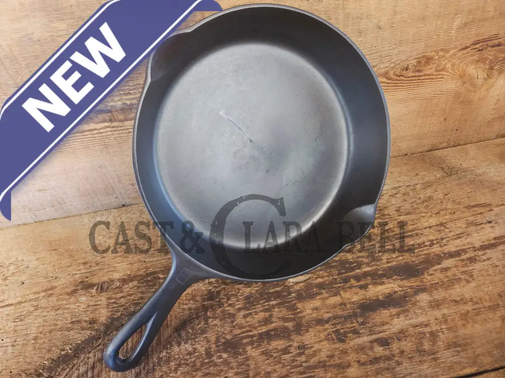 Griswold No. 8 Cast Iron Skillet with Small Block Logo and Smooth Bottom 704 L - Skillet