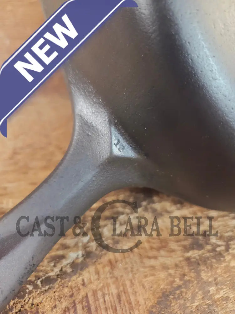 Griswold No. 8 Cast Iron Skillet with Small Block Logo and Smooth Bottom 704 L - Skillet