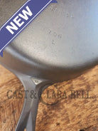 Griswold No. 8 Cast Iron Skillet with Small Block Logo and Smooth Bottom 704 L - Skillet