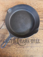 Griswold No. 8 Cast Iron Skillet with Small Block Logo and Smooth Bottom 704 L - Skillet