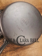Griswold No. 8 DEEP Skillet (Chicken Fryer) Small Block Logo 777 & No. 8 Skillet Lid Small Block Logo 1098 Skillet