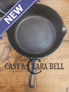 Griswold No. 8 DEEP Skillet (Chicken Fryer) Small Block Logo 777 & No. 8 Skillet Lid Small Block Logo 1098 Skillet