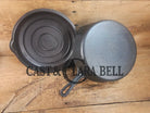 Griswold No. 8 DEEP Skillet (Chicken Fryer) Small Block Logo 777 & No. 8 Skillet Lid Small Block Logo 1098 Skillet
