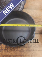 Griswold No. 8 DEEP Skillet (Chicken Fryer) Small Block Logo 777 & No. 8 Skillet Lid Small Block Logo 1098 Skillet