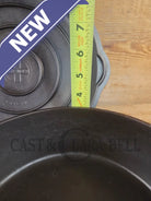 Griswold No. 8 DEEP Skillet (Chicken Fryer) Small Block Logo 777 & No. 8 Skillet Lid Small Block Logo 2098 - Skillet