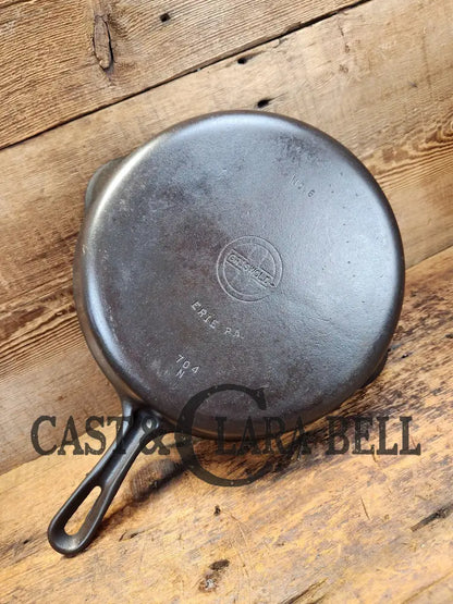 Griswold No. 8 Skillet With Small Block Logo And Smooth Bottom 704 N