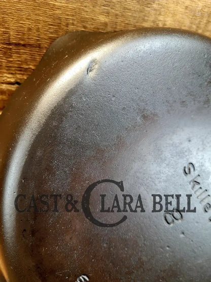 Griswold’s Good Health #8 Cast Iron Skillet 658. Classic Department Store Piece!