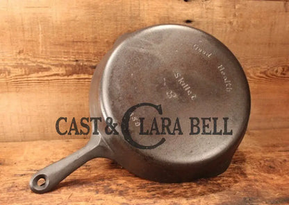 Griswolds Good Health #8 Cast Iron Skillet 658. Classic Department Store Piece!