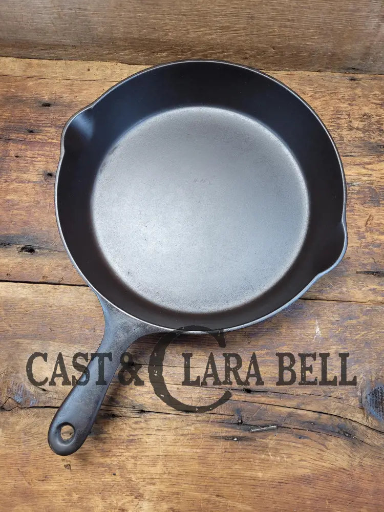 Griswold’s Good Health #8 Cast Iron Skillet 658. Classic Department Store Piece!