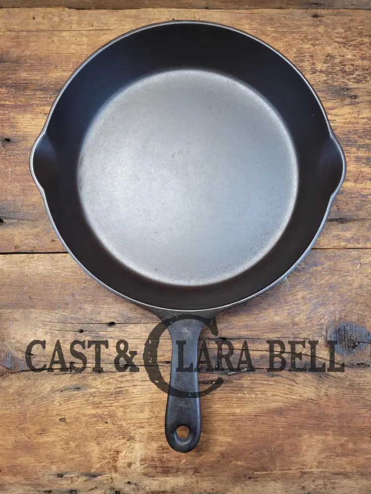 Griswold’s Good Health #8 Cast Iron Skillet 658. Classic Department Store Piece!