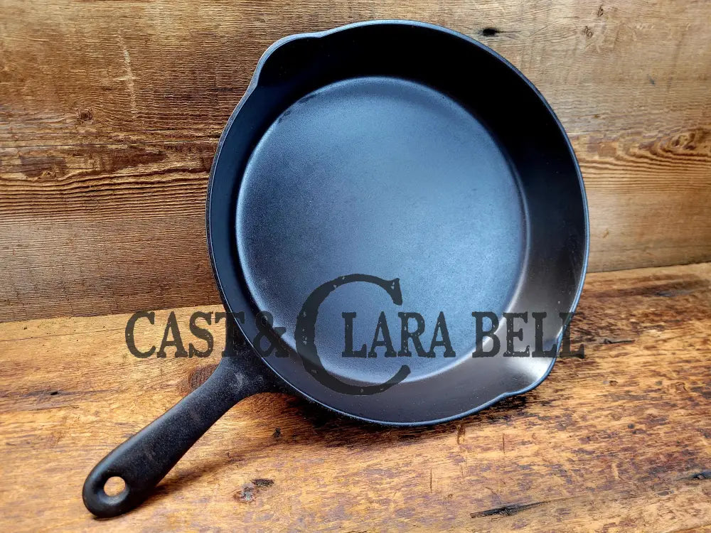 Griswold’s Good Health #8 Cast Iron Skillet 658. Classic Department Store Piece!