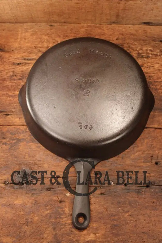 Griswolds Good Health #8 Cast Iron Skillet 658. Classic Department Store Piece!