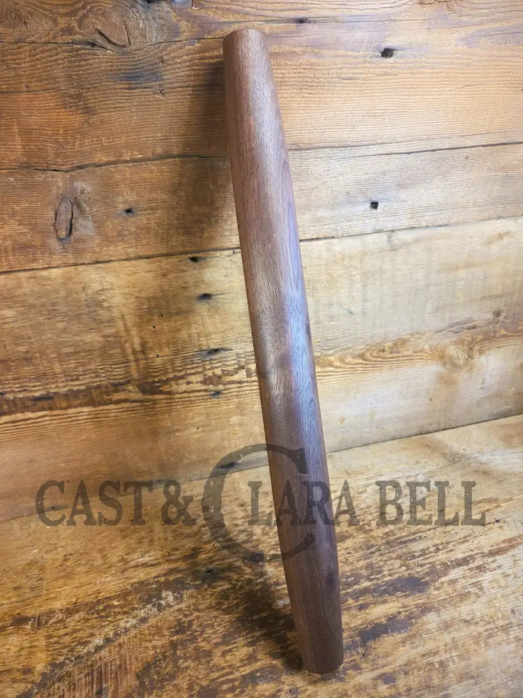 Handspun French Rolling Pin - Dark Black Walnut - Dark Brown - Culinary Accessories
