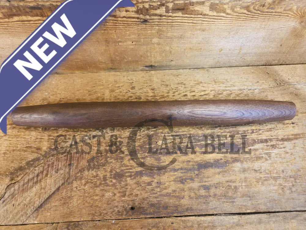 Handspun French Rolling Pin - Dark Black Walnut - Dark Brown - Culinary Accessories