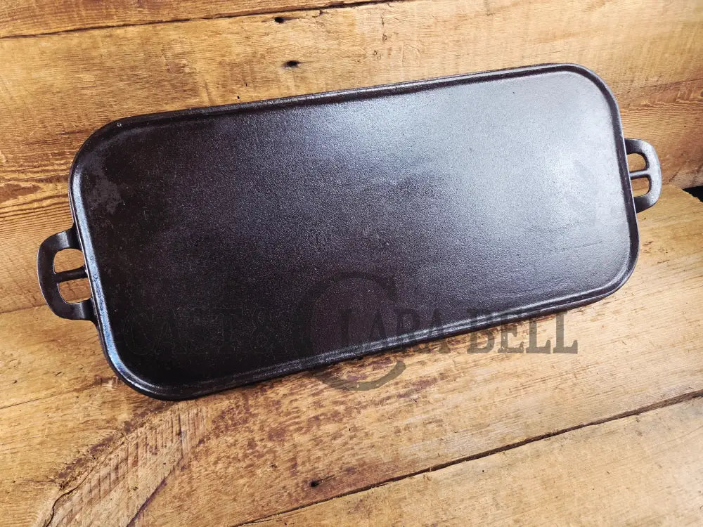 Hard to Find! 1890’s Era Wagner Block Straight #9 Griddle. Restored and Ready to Add to Your Collection! GORGEOUS