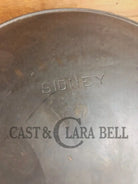 Hard to Find 1910’s Era Wagner made SIDNEY Block Logo #12 Cast Iron Skillet. Great big bacon skillet Skillet