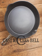 Hard to Find 1910’s Era Wagner made SIDNEY Block Logo #12 Cast Iron Skillet. Great big bacon skillet Skillet