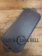 Hard to Find 1910’s Era Wagner made SIDNEY Block Logo #9 Long Griddle. Beautiful shape fully Restored and Ready to Use!