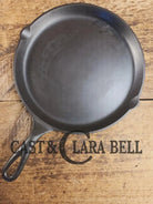 Hard to Find! 1910’s Griswold #108 Skillet Griddle Slant logo c/n 201. Great for everyday flat iron. GORGEOUS to use