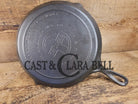 Hard to Find! 1910’s Griswold #108 Skillet Griddle Slant logo c/n 201. Great for everyday flat iron. GORGEOUS to use