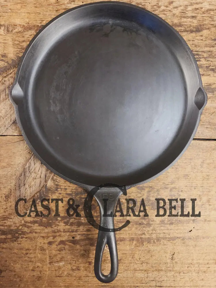 Hard to Find! 1910’s Griswold #108 Skillet Griddle Slant logo c/n 201. Great for everyday flat iron. GORGEOUS to use