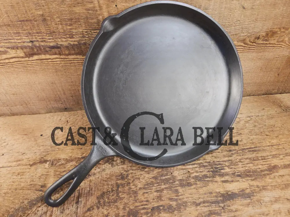 Hard to Find! 1910’s Griswold #108 Skillet Griddle Slant logo c/n 201. Great for everyday flat iron. GORGEOUS to use