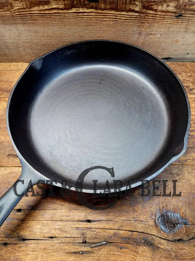 Hard To Find 1920’S Birmingham Stove & Range Century Series #10 Skillet With Beautiful Swirls!