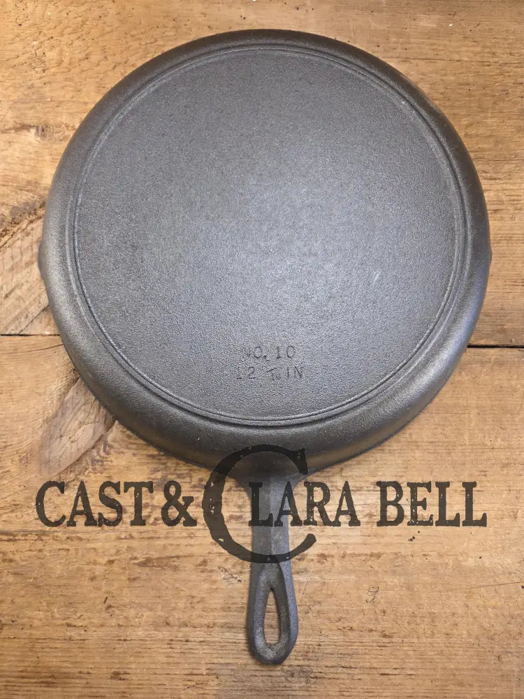Hard to find 1920’s Birmingham Stove & Range Century Series #10 Skillet with beautiful swirls! Skillet