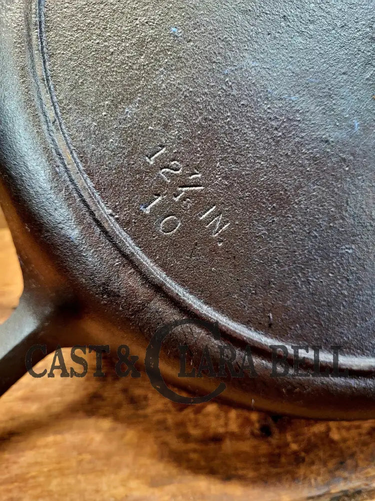 Hard To Find 1920’S Birmingham Stove & Range Century Series #10 Skillet With Beautiful Swirls!